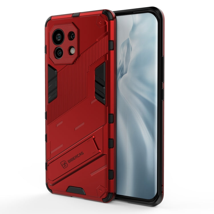 Punk Armor 2 in 1 PC + TPU Shockproof Case with Invisible Holder, For Xiaomi Redmi 9A, For Xiaomi Redmi 9, For Xiaomi Redmi Note 7, For Xiaomi Mi 10 Lite 5G, For Xiaomi Mi 10T Pro 5G, For Xiaomi Mi 11