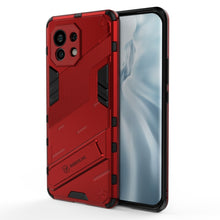 Load image into Gallery viewer, Punk Armor 2 in 1 PC + TPU Shockproof Case with Invisible Holder, For Xiaomi Redmi 9A, For Xiaomi Redmi 9, For Xiaomi Redmi Note 7, For Xiaomi Mi 10 Lite 5G, For Xiaomi Mi 10T Pro 5G, For Xiaomi Mi 11