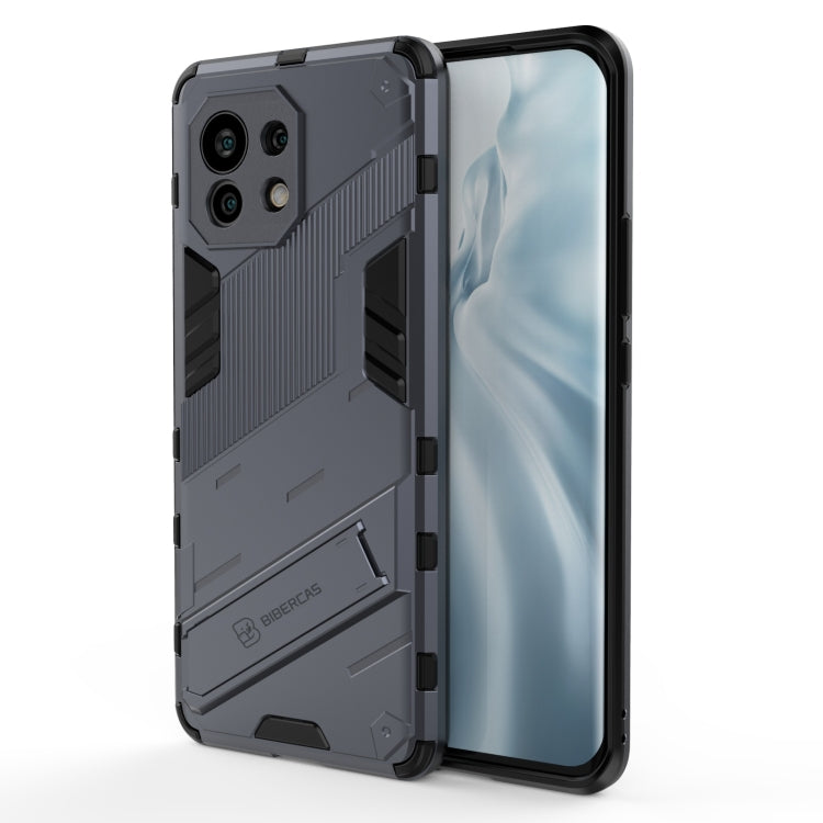 Punk Armor 2 in 1 PC + TPU Shockproof Case with Invisible Holder, For Xiaomi Redmi 9A, For Xiaomi Redmi 9, For Xiaomi Redmi Note 7, For Xiaomi Mi 10 Lite 5G, For Xiaomi Mi 10T Pro 5G, For Xiaomi Mi 11