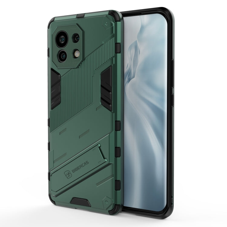 Punk Armor 2 in 1 PC + TPU Shockproof Case with Invisible Holder, For Xiaomi Redmi 9A, For Xiaomi Redmi 9, For Xiaomi Redmi Note 7, For Xiaomi Mi 10 Lite 5G, For Xiaomi Mi 10T Pro 5G, For Xiaomi Mi 11