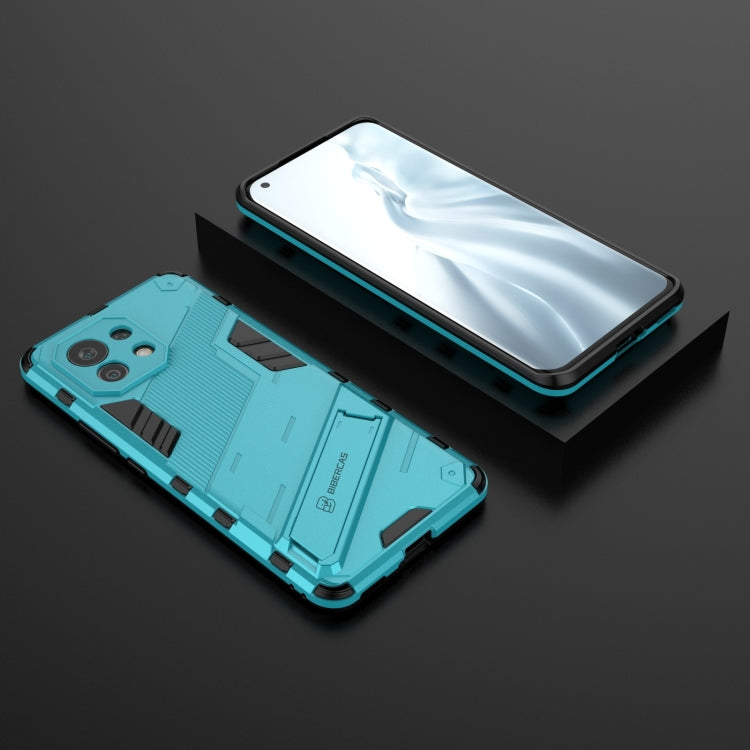 Punk Armor 2 in 1 PC + TPU Shockproof Case with Invisible Holder, For Xiaomi Redmi 9A, For Xiaomi Redmi 9, For Xiaomi Redmi Note 7, For Xiaomi Mi 10 Lite 5G, For Xiaomi Mi 10T Pro 5G, For Xiaomi Mi 11