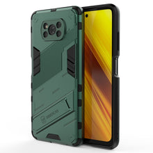 Load image into Gallery viewer, Punk Armor 2 in 1 PC + TPU Shockproof Case with Invisible Holder, For Xiaomi Poco X3