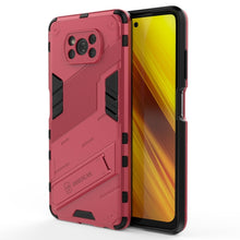 Load image into Gallery viewer, Punk Armor 2 in 1 PC + TPU Shockproof Case with Invisible Holder, For Xiaomi Poco X3