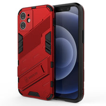 Load image into Gallery viewer, Punk Armor 2 in 1 PC + TPU Shockproof Case with Invisible Holder, For iPhone 12 mini, For iPhone 12, For iPhone 12 Pro, For iPhone 12 Pro Max, For iPhone 11 Pro, For iPhone 11