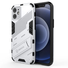 Load image into Gallery viewer, Punk Armor 2 in 1 PC + TPU Shockproof Case with Invisible Holder, For iPhone 12 mini, For iPhone 12, For iPhone 12 Pro, For iPhone 12 Pro Max, For iPhone 11 Pro, For iPhone 11