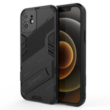 Load image into Gallery viewer, Punk Armor 2 in 1 PC + TPU Shockproof Case with Invisible Holder, For iPhone 12 mini, For iPhone 12, For iPhone 12 Pro, For iPhone 12 Pro Max, For iPhone 11 Pro, For iPhone 11