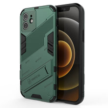 Load image into Gallery viewer, Punk Armor 2 in 1 PC + TPU Shockproof Case with Invisible Holder, For iPhone 12 mini, For iPhone 12, For iPhone 12 Pro, For iPhone 12 Pro Max, For iPhone 11 Pro, For iPhone 11