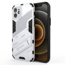 Load image into Gallery viewer, Punk Armor 2 in 1 PC + TPU Shockproof Case with Invisible Holder, For iPhone 12 mini, For iPhone 12, For iPhone 12 Pro, For iPhone 12 Pro Max, For iPhone 11 Pro, For iPhone 11