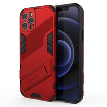 Load image into Gallery viewer, Punk Armor 2 in 1 PC + TPU Shockproof Case with Invisible Holder, For iPhone 12 mini, For iPhone 12, For iPhone 12 Pro, For iPhone 12 Pro Max, For iPhone 11 Pro, For iPhone 11