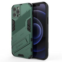 Load image into Gallery viewer, Punk Armor 2 in 1 PC + TPU Shockproof Case with Invisible Holder, For iPhone 12 mini, For iPhone 12, For iPhone 12 Pro, For iPhone 12 Pro Max, For iPhone 11 Pro, For iPhone 11