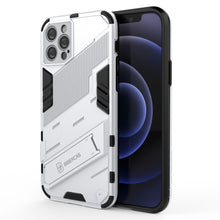 Load image into Gallery viewer, Punk Armor 2 in 1 PC + TPU Shockproof Case with Invisible Holder, For iPhone 12 mini, For iPhone 12, For iPhone 12 Pro, For iPhone 12 Pro Max, For iPhone 11 Pro, For iPhone 11