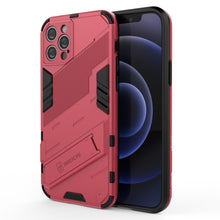 Load image into Gallery viewer, Punk Armor 2 in 1 PC + TPU Shockproof Case with Invisible Holder, For iPhone 12 mini, For iPhone 12, For iPhone 12 Pro, For iPhone 12 Pro Max, For iPhone 11 Pro, For iPhone 11