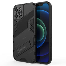 Load image into Gallery viewer, Punk Armor 2 in 1 PC + TPU Shockproof Case with Invisible Holder, For iPhone 12 mini, For iPhone 12, For iPhone 12 Pro, For iPhone 12 Pro Max, For iPhone 11 Pro, For iPhone 11