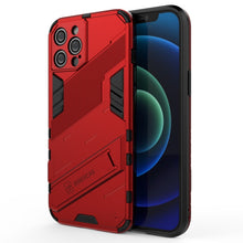 Load image into Gallery viewer, Punk Armor 2 in 1 PC + TPU Shockproof Case with Invisible Holder, For iPhone 12 mini, For iPhone 12, For iPhone 12 Pro, For iPhone 12 Pro Max, For iPhone 11 Pro, For iPhone 11