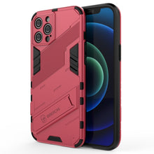 Load image into Gallery viewer, Punk Armor 2 in 1 PC + TPU Shockproof Case with Invisible Holder, For iPhone 12 mini, For iPhone 12, For iPhone 12 Pro, For iPhone 12 Pro Max, For iPhone 11 Pro, For iPhone 11