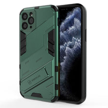 Load image into Gallery viewer, Punk Armor 2 in 1 PC + TPU Shockproof Case with Invisible Holder, For iPhone 12 mini, For iPhone 12, For iPhone 12 Pro, For iPhone 12 Pro Max, For iPhone 11 Pro, For iPhone 11