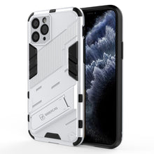 Load image into Gallery viewer, Punk Armor 2 in 1 PC + TPU Shockproof Case with Invisible Holder, For iPhone 12 mini, For iPhone 12, For iPhone 12 Pro, For iPhone 12 Pro Max, For iPhone 11 Pro, For iPhone 11