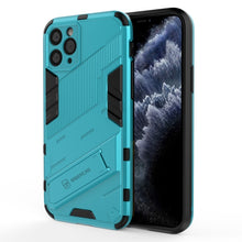 Load image into Gallery viewer, Punk Armor 2 in 1 PC + TPU Shockproof Case with Invisible Holder, For iPhone 12 mini, For iPhone 12, For iPhone 12 Pro, For iPhone 12 Pro Max, For iPhone 11 Pro, For iPhone 11