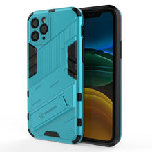 Load image into Gallery viewer, Punk Armor 2 in 1 PC + TPU Shockproof Case with Invisible Holder, For iPhone 12 mini, For iPhone 12, For iPhone 12 Pro, For iPhone 12 Pro Max, For iPhone 11 Pro, For iPhone 11
