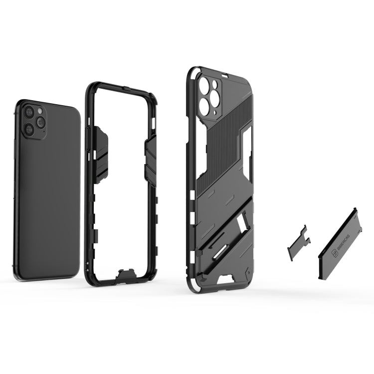 Punk Armor 2 in 1 PC + TPU Shockproof Case with Invisible Holder, For iPhone 11 Pro Max, For iPhone X / XS, For iPhone XR, For iPhone XS Max, For iPhone 6 & 6s, For iPhone 6 Plus & 6s  Plus