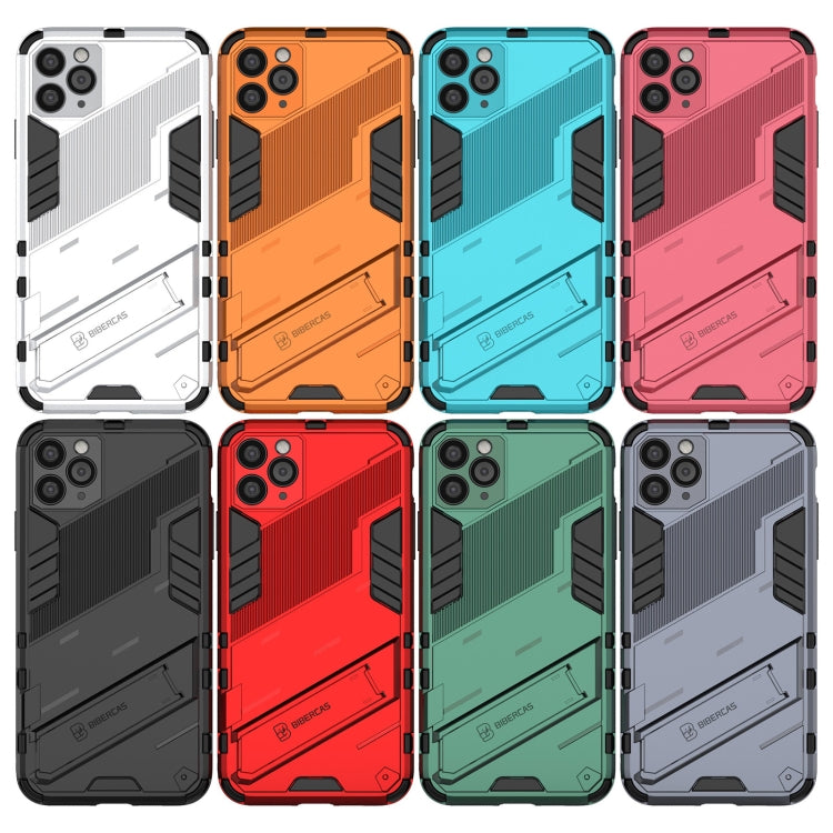 Punk Armor 2 in 1 PC + TPU Shockproof Case with Invisible Holder, For iPhone 11 Pro Max, For iPhone X / XS, For iPhone XR, For iPhone XS Max, For iPhone 6 & 6s, For iPhone 6 Plus & 6s  Plus