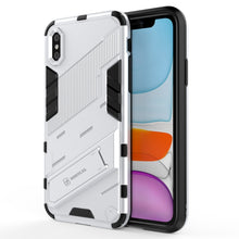 Load image into Gallery viewer, Punk Armor 2 in 1 PC + TPU Shockproof Case with Invisible Holder, For iPhone 11 Pro Max, For iPhone X / XS, For iPhone XR, For iPhone XS Max, For iPhone 6 &amp; 6s, For iPhone 6 Plus &amp; 6s  Plus