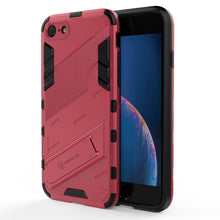 Load image into Gallery viewer, Punk Armor 2 in 1 PC + TPU Shockproof Case with Invisible Holder, For iPhone 7 &amp; 8, For iPhone 7 Plus &amp; 8  Plus