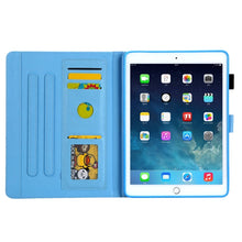 Load image into Gallery viewer, For iPad 10.2 inch Coloured Drawing Pattern Horizontal Flip Leather Case with Holder &amp; Card Slots &amp; Photo Frame
