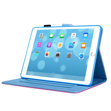 Load image into Gallery viewer, For iPad 10.2 inch Coloured Drawing Pattern Horizontal Flip Leather Case with Holder &amp; Card Slots &amp; Photo Frame