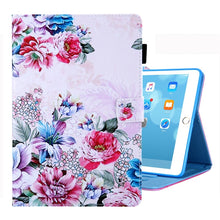 Load image into Gallery viewer, For iPad 10.2 inch Coloured Drawing Pattern Horizontal Flip Leather Case with Holder &amp; Card Slots &amp; Photo Frame