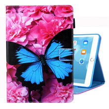 Load image into Gallery viewer, For iPad 10.2 inch Coloured Drawing Pattern Horizontal Flip Leather Case with Holder &amp; Card Slots &amp; Photo Frame