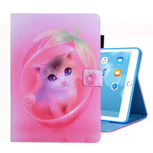 Load image into Gallery viewer, For iPad 10.2 inch Coloured Drawing Pattern Horizontal Flip Leather Case with Holder &amp; Card Slots &amp; Photo Frame