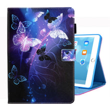 Load image into Gallery viewer, For iPad 10.2 inch Coloured Drawing Pattern Horizontal Flip Leather Case with Holder &amp; Card Slots &amp; Photo Frame