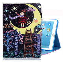 Load image into Gallery viewer, For iPad 10.2 inch Coloured Drawing Pattern Horizontal Flip Leather Case with Holder &amp; Card Slots &amp; Photo Frame