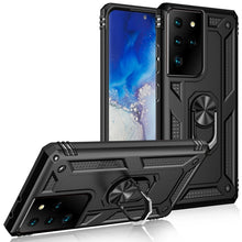 Load image into Gallery viewer, Shockproof TPU + PC Protective Case with 360 Degree Rotating Holder, For Samsung Galaxy S21 Ultra 5G