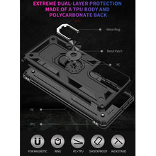 Load image into Gallery viewer, Shockproof TPU + PC Protective Case with 360 Degree Rotating Holder, For Samsung Galaxy S21 Ultra 5G