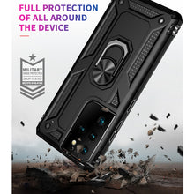 Load image into Gallery viewer, Shockproof TPU + PC Protective Case with 360 Degree Rotating Holder, For Samsung Galaxy S21 Ultra 5G