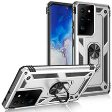 Load image into Gallery viewer, Shockproof TPU + PC Protective Case with 360 Degree Rotating Holder, For Samsung Galaxy S21 Ultra 5G