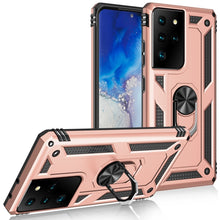 Load image into Gallery viewer, Shockproof TPU + PC Protective Case with 360 Degree Rotating Holder, For Samsung Galaxy S21 Ultra 5G