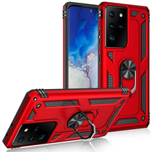 Load image into Gallery viewer, Shockproof TPU + PC Protective Case with 360 Degree Rotating Holder, For Samsung Galaxy S21 Ultra 5G