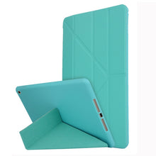 Load image into Gallery viewer, For iPad 10.2 inch TPU Horizontal Deformation Flip Leather Case with Holder