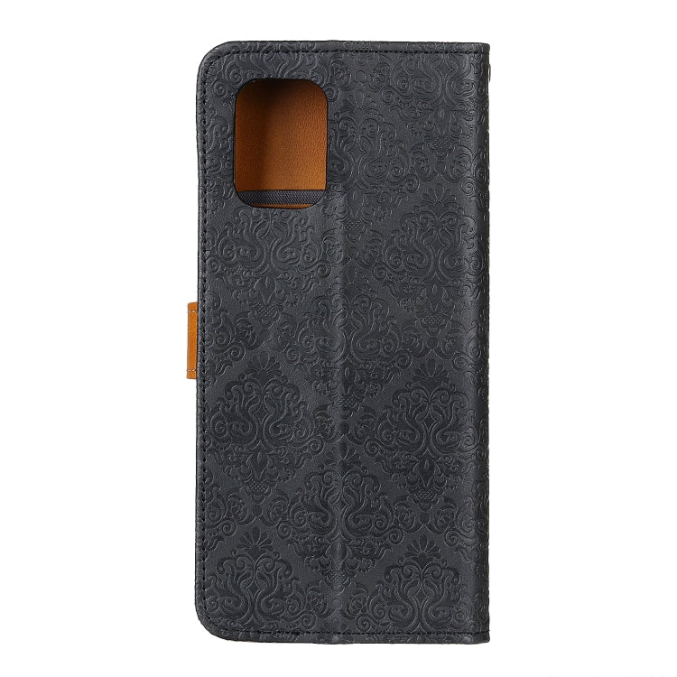 European Floral Embossed Copper Buckle Horizontal Flip PU Leather Case with Holder & Card Slots & Wallet & Photo Frame, For Xiaomi Redmi K40 / K40 Pro / Mi 11i / Poco F3