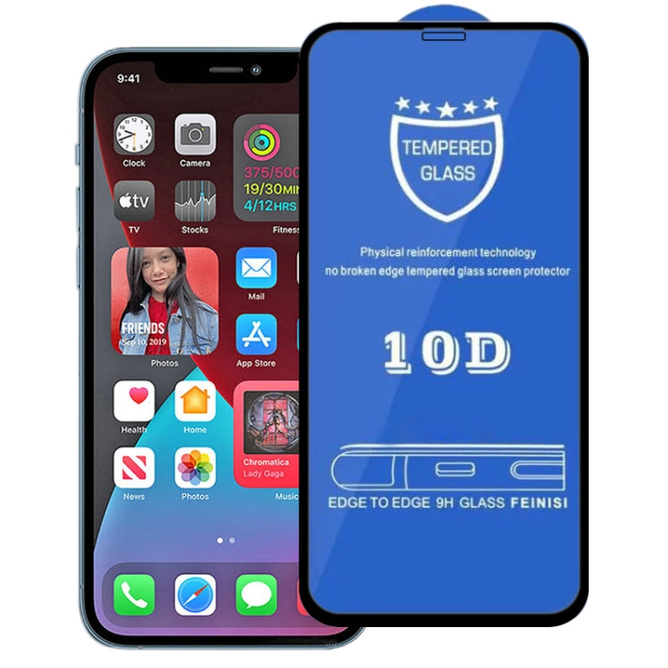 9H 10D Full Screen Tempered Glass Screen Protector, For iPhone 12 mini (Black) (1 PCS), For iPhone 12 mini (White) (1 PCS), For iPhone 12 / 12 Pro (White) (1 PCS), For iPhone 12 / 12 Pro (Black) (1 PCS), For iPhone 12 Pro Max  (Black) (1 PCS)          ...