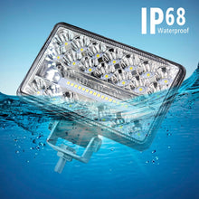Load image into Gallery viewer, 2 PCS WUPP CS-1243A1 Car 4 inch Square 20LEDs Highlight Work Light Modified Spotlight, CS-1243A1