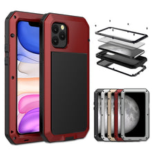 Load image into Gallery viewer, Metal Armor Triple Proofing  Protective Case, For iPhone 11, For iPhone 11 Pro, For iPhone 11 Pro Max