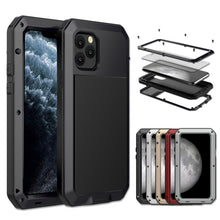 Load image into Gallery viewer, Metal Armor Triple Proofing  Protective Case, For iPhone 11, For iPhone 11 Pro, For iPhone 11 Pro Max