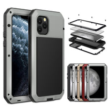 Load image into Gallery viewer, Metal Armor Triple Proofing  Protective Case, For iPhone 11, For iPhone 11 Pro, For iPhone 11 Pro Max