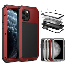 Load image into Gallery viewer, Metal Armor Triple Proofing  Protective Case, For iPhone 11, For iPhone 11 Pro, For iPhone 11 Pro Max