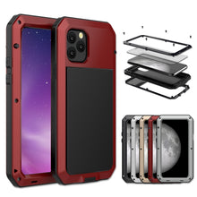 Load image into Gallery viewer, Metal Armor Triple Proofing  Protective Case, For iPhone 11, For iPhone 11 Pro, For iPhone 11 Pro Max