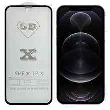 Load image into Gallery viewer, 9H 5D Full Glue Full Screen Tempered Glass Film, For iPhone 12 / 12 Pro (White) (1 PC), For iPhone 12 / 12 Pro (Black) (1 PC), For iPhone 12 Pro Max (Black) (1 PC)